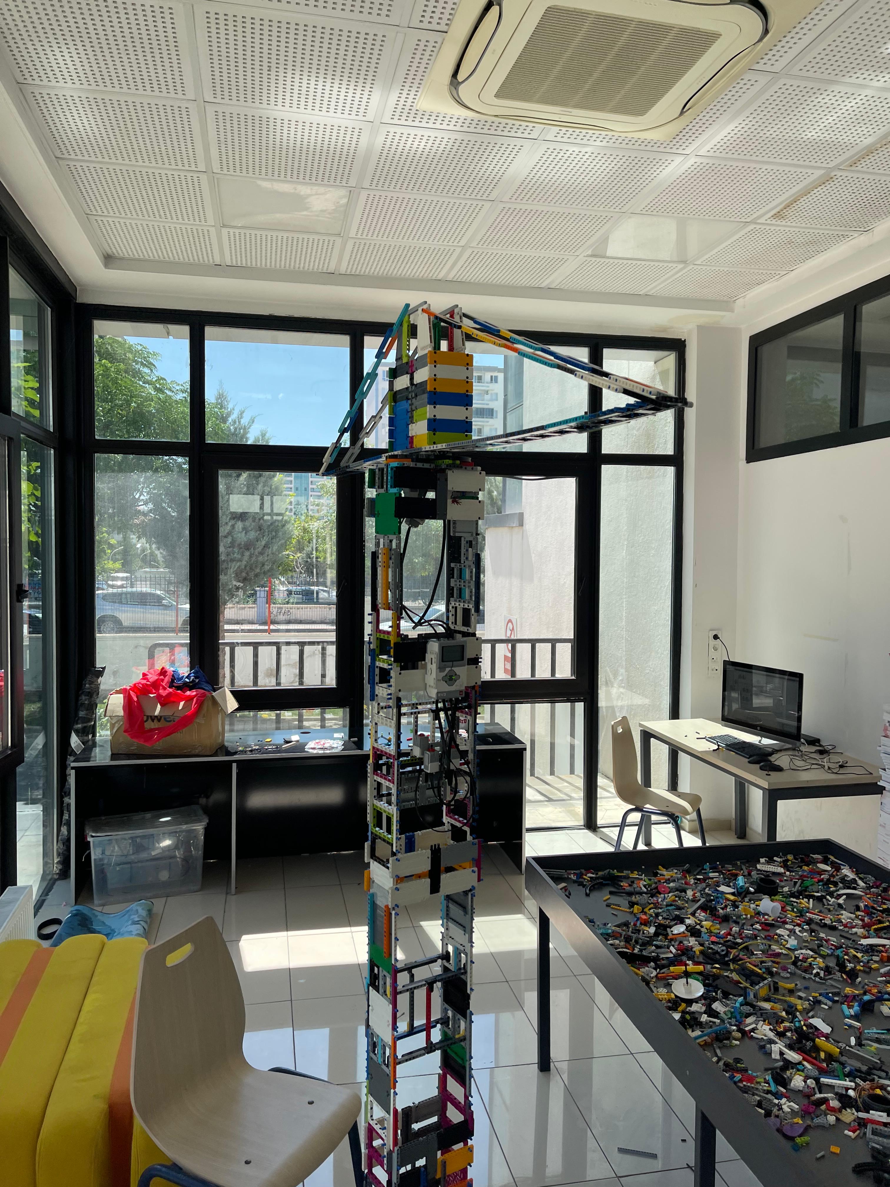 Lego Crane Higher Than Me