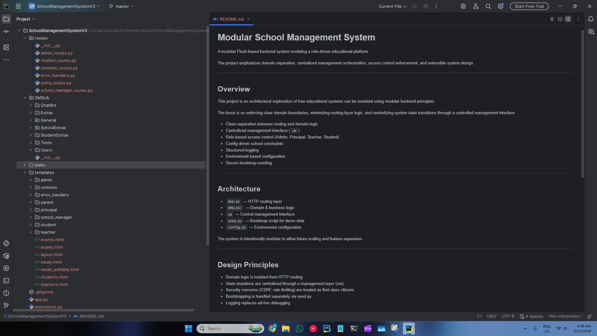 School Management System V3